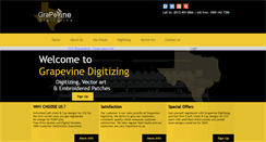 Desktop Screenshot of grapevinedigitizing.com