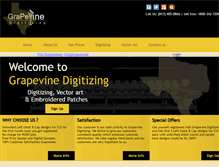 Tablet Screenshot of grapevinedigitizing.com